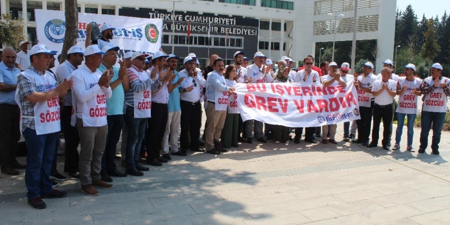 Hizmet-İş’ten greve destek