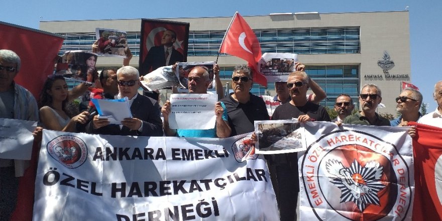 AYM’nin kararına emekli özel harekatçılardan tepki