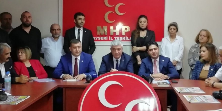 "Kayseri’yi Meclis’te en çok gündeme getiren parti MHP"dir