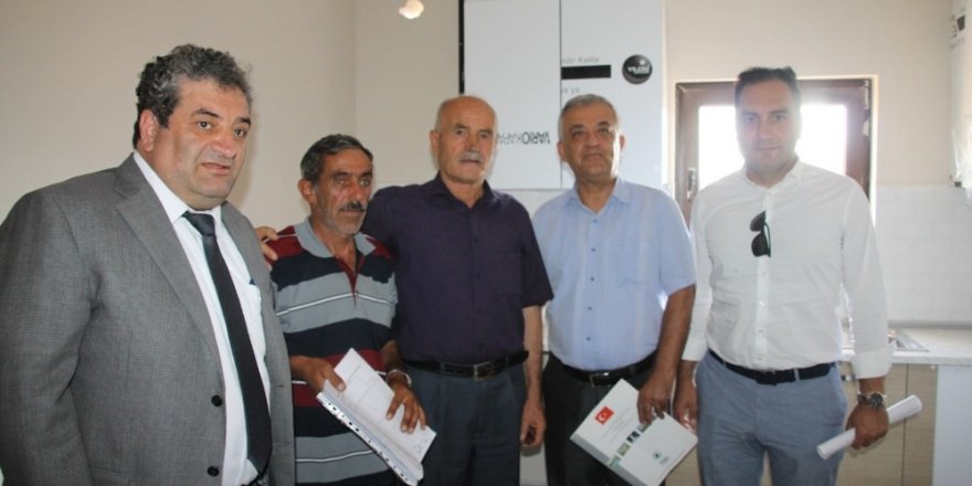 Daire Başkanı Bayburt ’anahtar’ teslimi yaptı