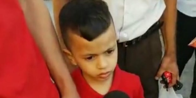 Siyonist İsrail bunu da yaptı! 4 yaşındaki çocuğu sorguya çağırdı
