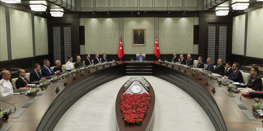 Milli Güvenlik Kurulu toplantısı sona erdi