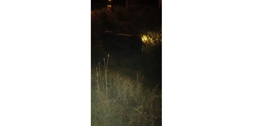 Ankara’da kontrolden çıkan araç takla attı: 1 ağır yaralı