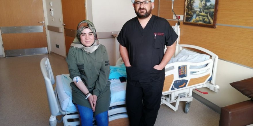Yanlışlıkla yuttuğu iğne 3 ay sonra operasyonla çıkarıldı