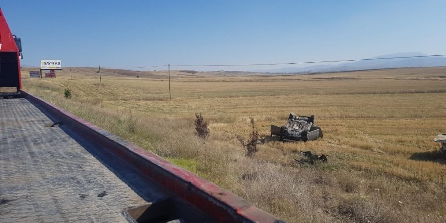 Sandıklı’da trafik kazası, 1 yaralı