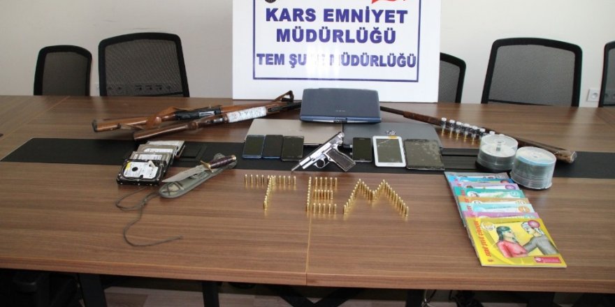 Kars’ta terör operasyonu: 3 kişi tutuklandı