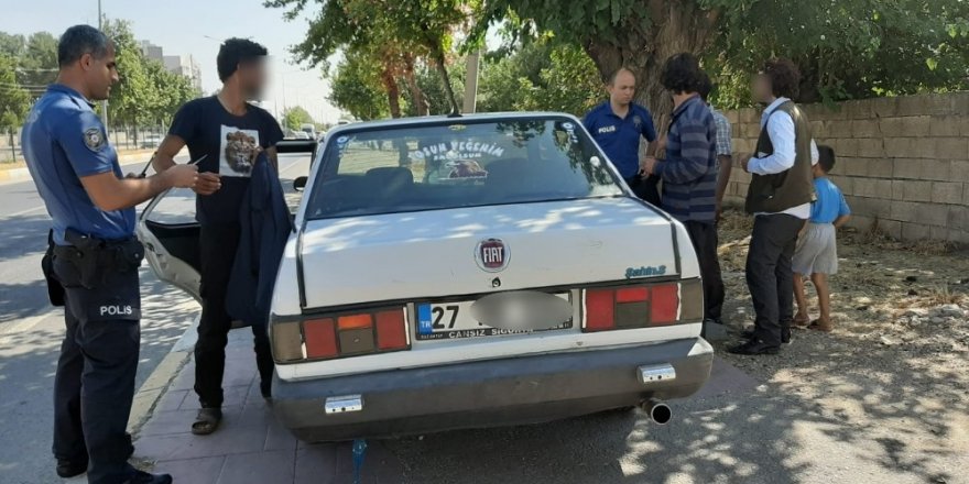 Şüphelisi şahıslar emniyeti harekete geçirdi