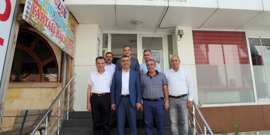 KAYSO Başkanı Büyüksimitci, Kayseri İl ve İlçelerdeki Odaları Ziyaret Etti