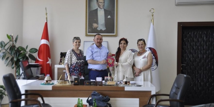 Yörük Türkmen Derneği’nden Başkan Sever’e ziyaret