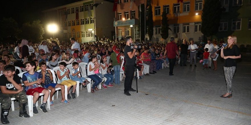 Merkezefendi’de 2 bin kişi ‘Açık Hava Sineması’nda buluştu