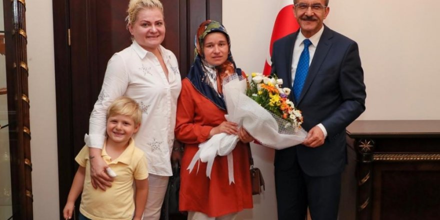 Valinin desteğiyle sağlığına kavuştu
