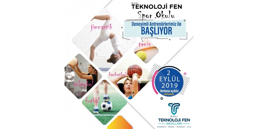 Geleceğin sporcuları burada yetişiyor