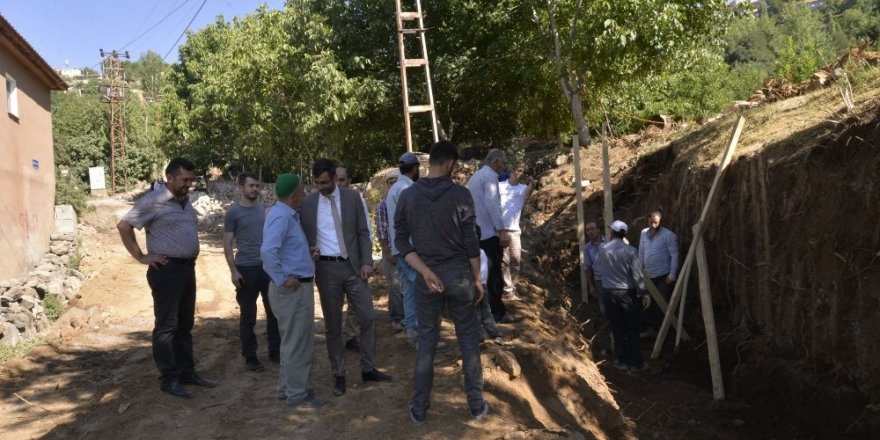 Başkan Tanğlay, çalışmaları inceledi