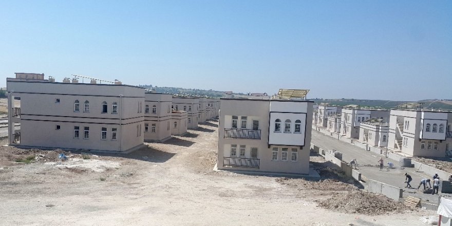 Samsat’ta depremzede vatandaşlar için kura çekildi