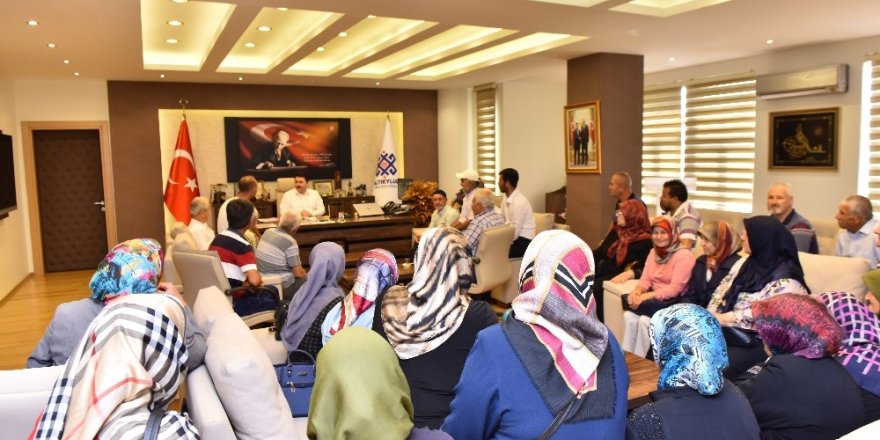 Vatandaşlardan Başkan Avcı’ya teşekkür ziyareti