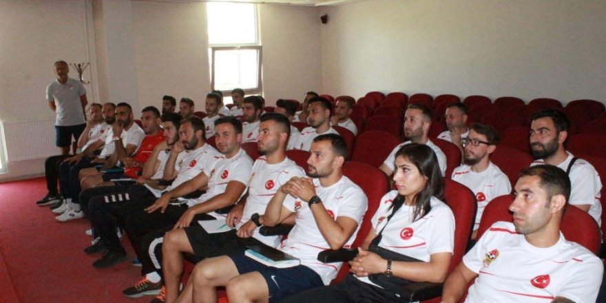 Erzincan’da TFF C Antrenörlük Kursu başladı