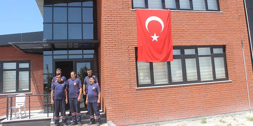 Karapınar'da yeni itfaiye binası hizmete girdi