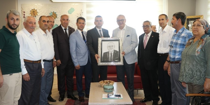 Başkan Ergün, Başkan Taydaş’ı ağırladı