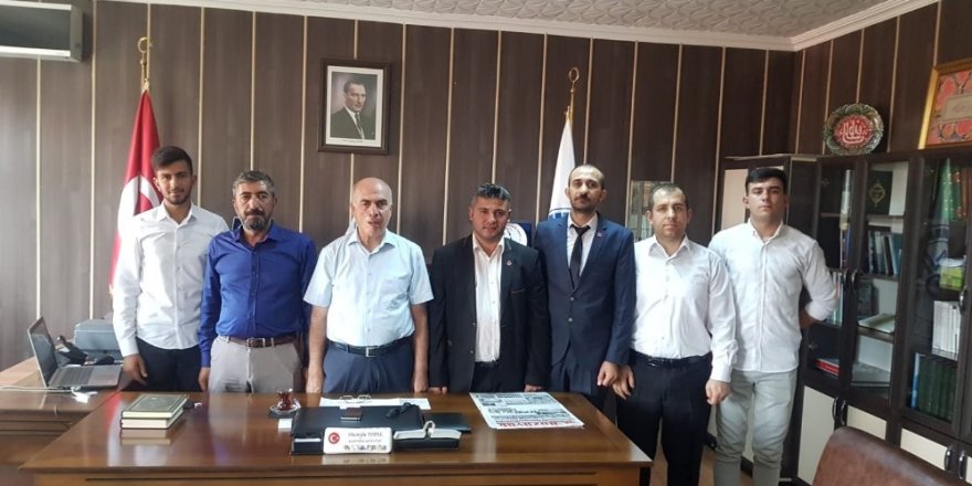 Yeniden Refah Partisi’nden Müftü Topal’a ziyaret