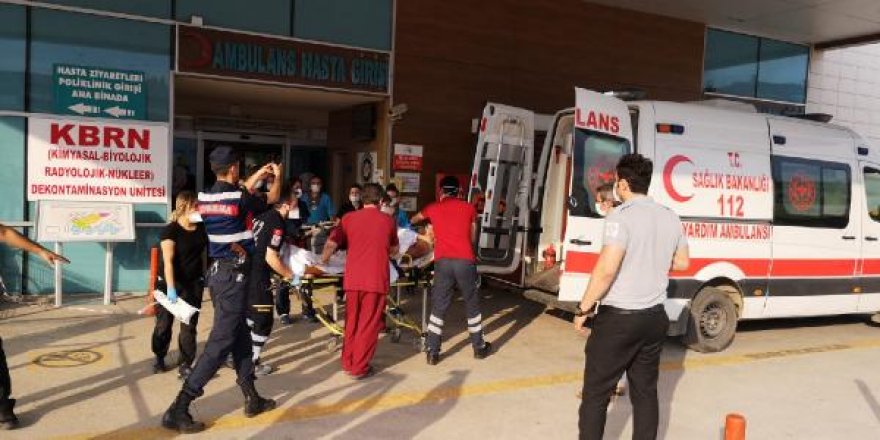 Bursa'da atık gübre havuzuna düşen 3 işçi zehirlendi