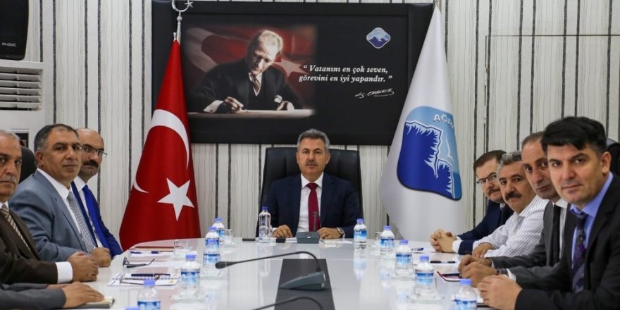 Ağrı Organize Sanayi Bölgesi Toplantısı yapıldı