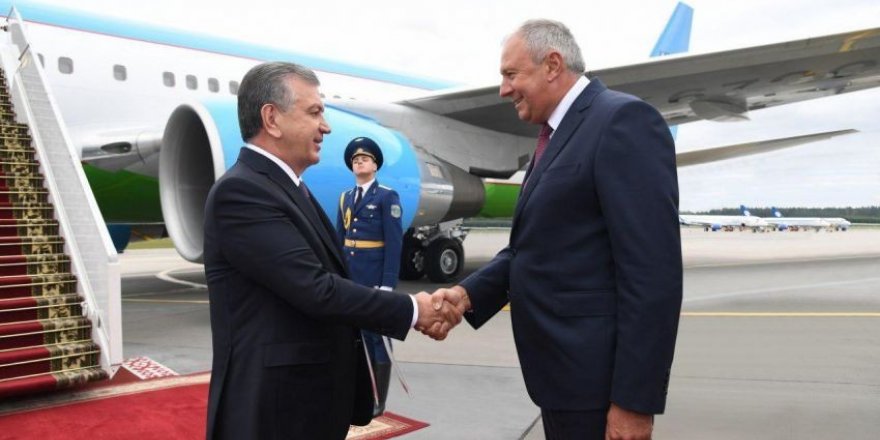 Özbekistan Cumhurbaşkanından Belarus’a ziyaret