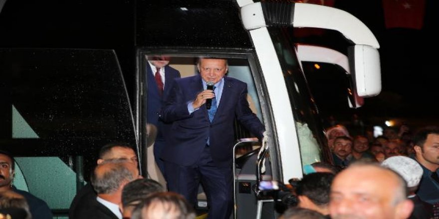 Cumhurbaşkanı Erdoğan Güneysu'da