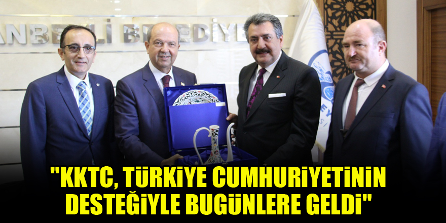 KKTC Başbakanı Tatar: "KKTC, Türkiye Cumhuriyetinin desteğiyle bugünlere geldi"