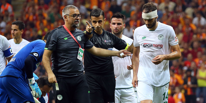 Konyaspor'da Marin Anicic korkuttu