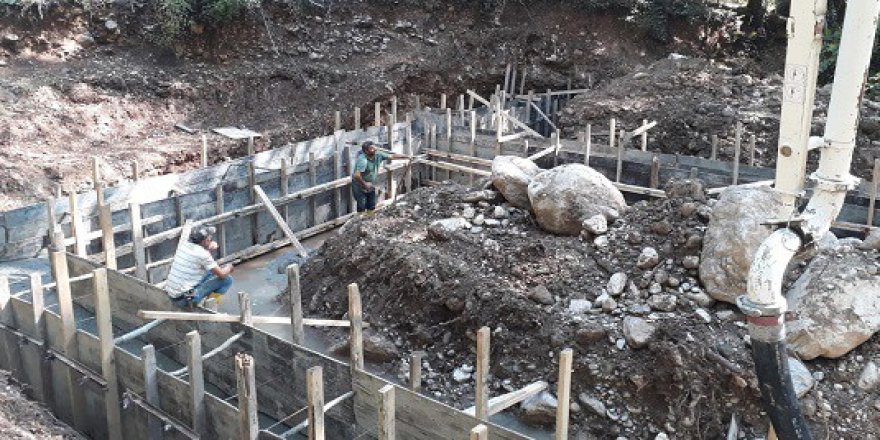 Karadere Sulama Tesisi ile 588 dekar arazi sulanacak