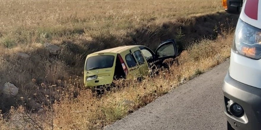 Karaman’da trafik kazası: 1 yaralı