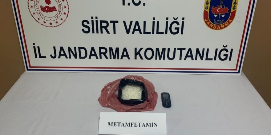 Siirt’te uyuşturucu ticareti yapan 1 kişi tutuklandı