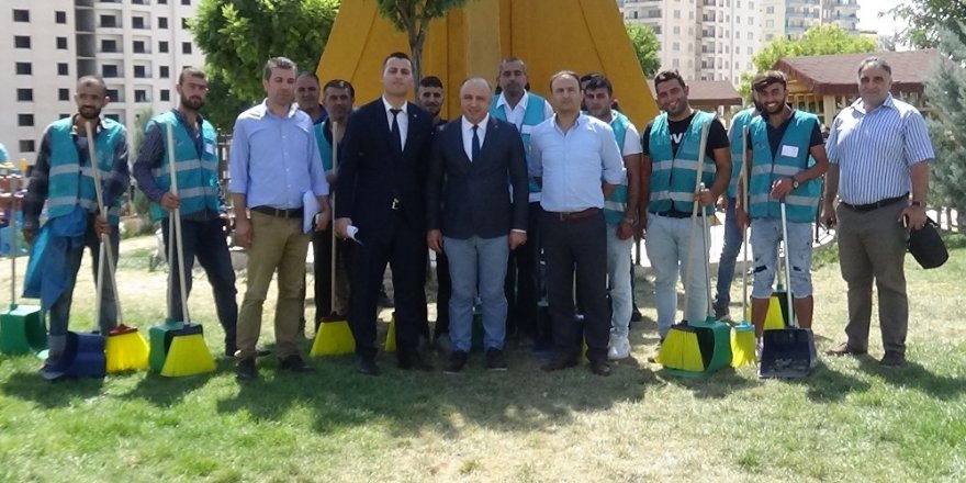 Denetim serbestliği kapsamında parklar temizlendi