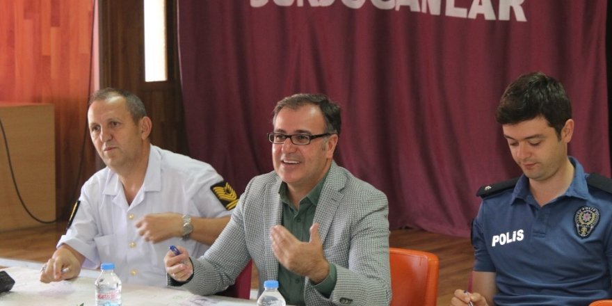 Hacılar’da muhtarlar toplantısı yapıldı