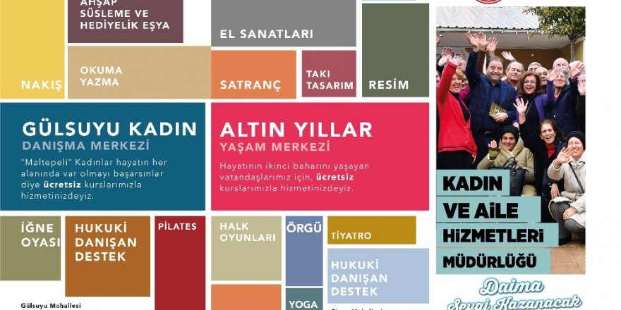Kadınlara ve engellilere her dalda eğitim