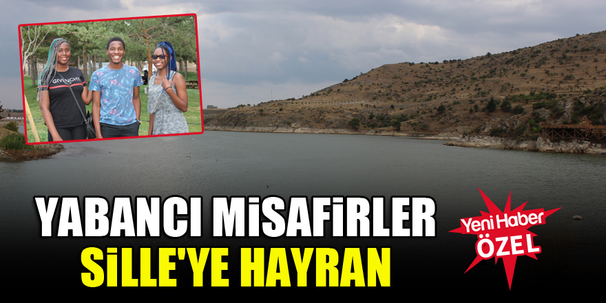 Yabancı misafirler Sille'ye hayran