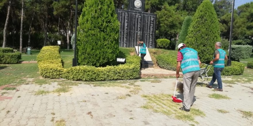 Aydın’da yükümlüler Pınarbaşı Mesire Alanı’nı temizledi