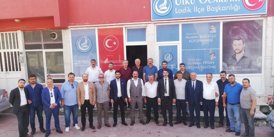 MHP Ladik İlçe Başkanlığına Selami Aktaş atandı