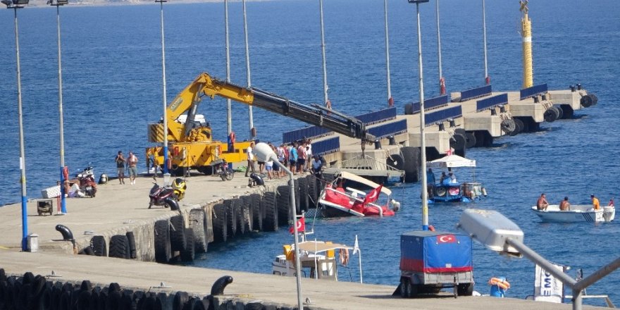 Kaptanın dikkati faciayı engelledi