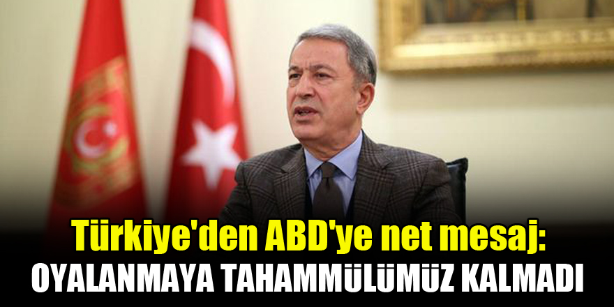 Bakan Akar açıkladı: 8 Eylül'de başlıyor