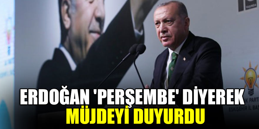 Erdoğan 'Perşembe' diyerek faiz müjdesini duyurdu