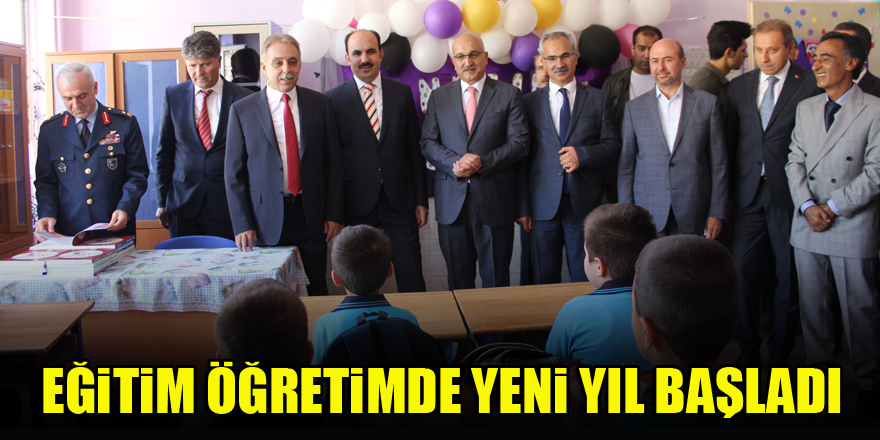 Eğitim öğretimde yeni yıl başladı