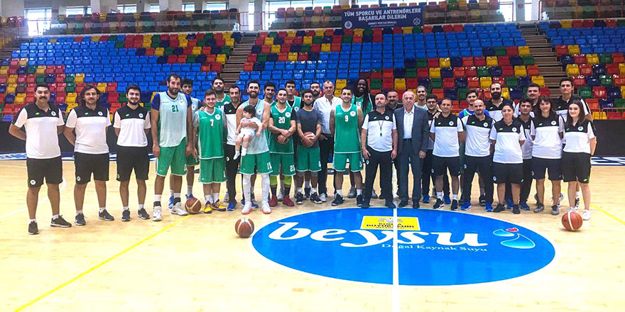 Altyapıdan Konyaspor Basket'e ziyaret
