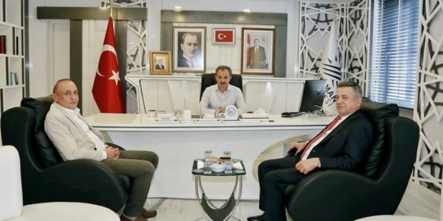 İşadamı Erdemoğlu, Başkan Kılınç ile bir araya geldi