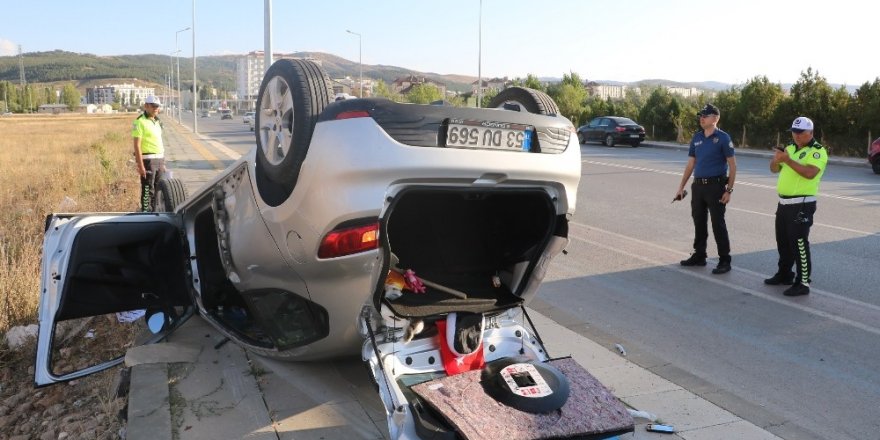 Sivas’ta trafik kazası: 4 yaralı