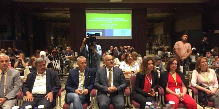 Erasmus "Stressiz Öğretmenler" konferansı yapıldı