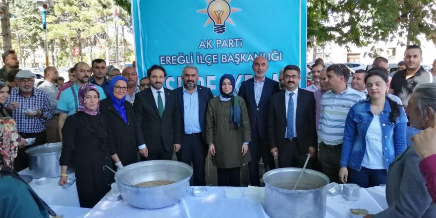 Ak Parti Ereğli İlçe Başkanlığı’ndan aşure programı