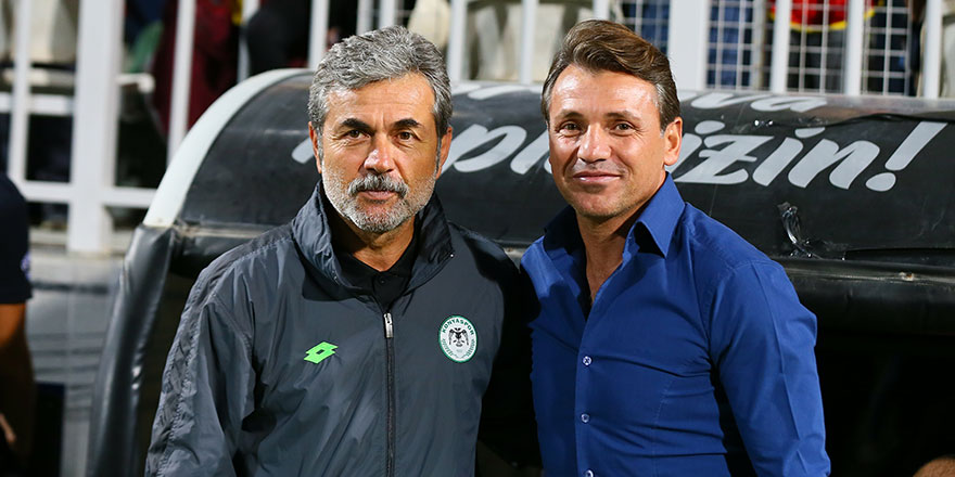 Konyaspor teknik direktörü Aykut Kocaman'ın ilk Göztepe yenilgisi
