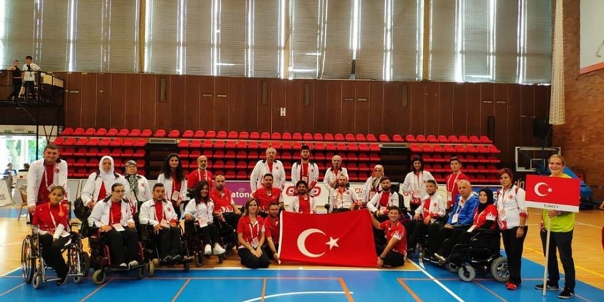 Öner Bozbıyık ve Ersoy Turp Boccia Şampiyonasında mücadele edecek