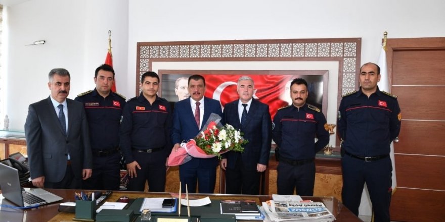 Malatya’da İtfaiye Haftası kutlanıyor